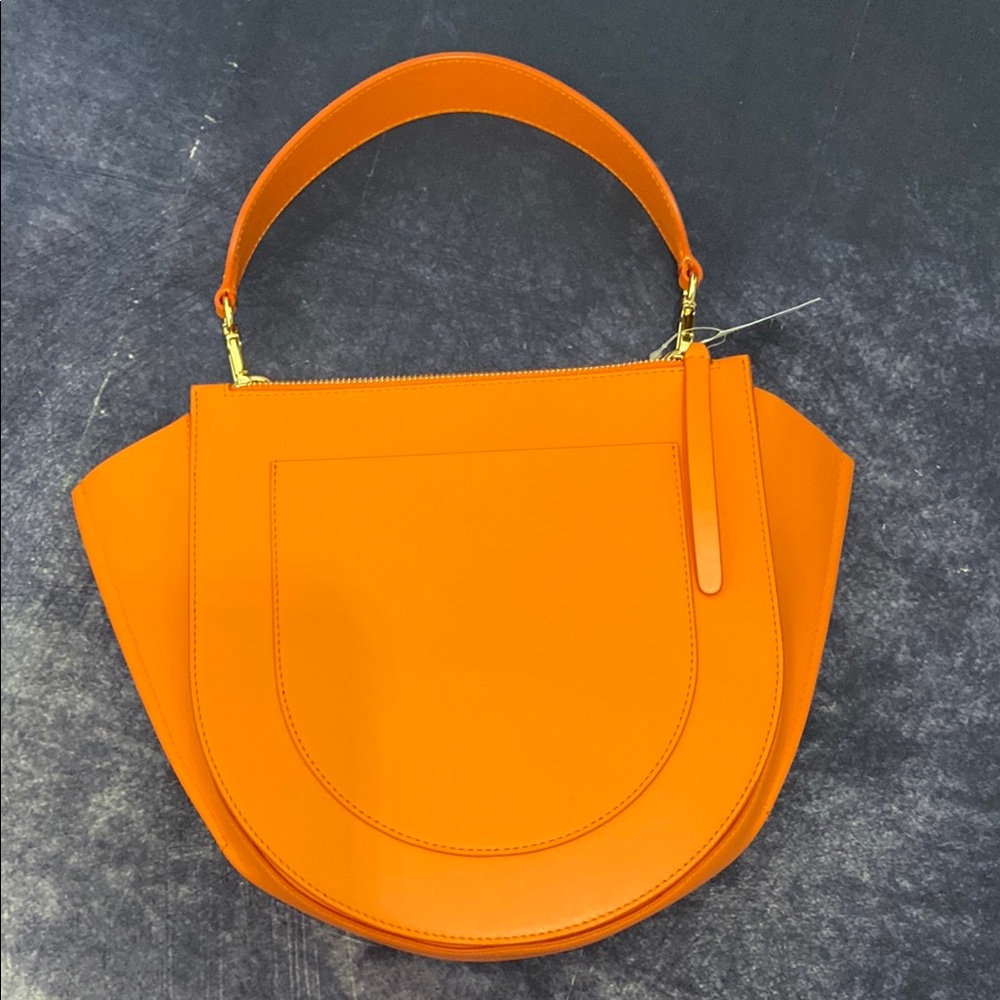 Wandler Vibrant Orange Shoulder Bag - Picture 2 of 9